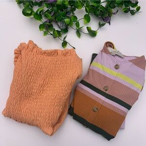 Midi Dress‎ Bundle Size Medium 2 Pieces Loft H&M